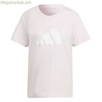 Կանացի կարճ թևքով մարզաշապիկ Adidas HE0304 վարդագույն (S)