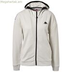 Կանացի սպորտային բաճկոն Kappa Yvi Authentic W, բաց մոխրագույն