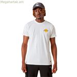 Տղամարդու կարճ թևքով մարզաշապիկ New Era 13083902 սպիտակ