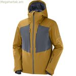 Salomon LC1583400 Ոսկեգույն տղամարդկանց դահուկային բաճկոն