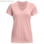 Կանացի կարճ թևքով մարզաշապիկ Under Armour 1258568-676 վարդագույն (XS)