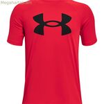 Մանկական կարճ թևքով շապիկ Under Armour 1363283-600 կարմիր
