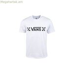 Տղամարդու կարճ թևքով մարզաշապիկ Vans VN0A5HMLWHT1 սպիտակ