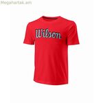 Տղամարդու կարճ թևքով մարզաշապիկ Wilson WRA806610 կարմիր (S)