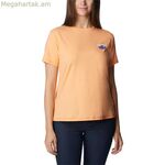 Կանացի կարճ թևքով մարզաշապիկ Columbia 1998133812 Սաղմոն (XS)