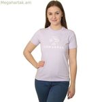 Կանացի կարճ թևքով մարզաշապիկ Converse 10024538-A04 Lavendar