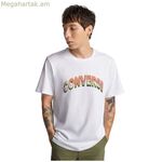 Տղամարդու կարճ թևքով մարզաշապիկ Converse 10024589-A03 սպիտակ (XS)