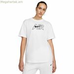 Կանացի կարճ թևքով մարզաշապիկ Nike DN5800-100 սպիտակ (XL)