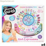 Եղունգների դիզայնի հավաքածու Cra-Z-Art 4 հատ