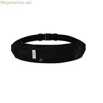 Waterfly վազքի մեջքի պայուսակ 3.0 սև ունիսեքս լիկրա 1 լիտր՝ անդրադարձիչներով և ականջակալների ելքով