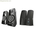 Համակարգչի բարձրախոսներ Trust Tytan Black 18 Վտ 4 Վտ 36 Վտ