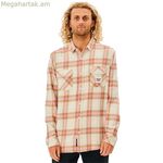 Տղամարդու երկար թևքով վերնաշապիկ Rip Curl Salt Water Culture բեժ (S)