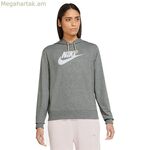 Կանացի սվիտեր առանց գլխարկի Nike Sportswear Gym Vintage W մուգ մոխրագույն