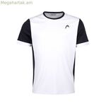 Տղամարդու կարճ թևքով մարզաշապիկ Head 811301-WHBK սպիտակ