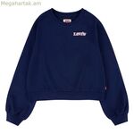 Կանացի սվիտեր առանց գլխարկի Levi's Benchwarmer Crew Girl մուգ կապույտ