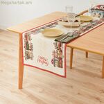 Սեղանի վազորդ Belum Christmas City բազմագույն 45 x 140 սմ