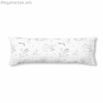 Բարձի պատյան Թոմ և Ջերի սպիտակ բազմագույն 175 թել 65 x 65 սմ