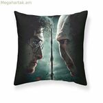 Բարձի պատյան Հարրի Փոթերն ընդդեմ Վոլդեմորտի բազմագույն 50 x 50 սմ