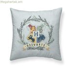 Բարձի պատյան Հարրի Փոթեր Հոգվարթս Սուրբ Ծնունդ Բաց մոխրագույն 50 x 50 սմ