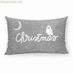 Բարձի պատյան Հարրի Փոթեր Հոգվարթս Սուրբ Ծնունդ Մոխրագույն Բազմագույն 30 x 50 սմ