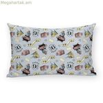 Բարձի պատյան Հարրի Փոթեր Հոգվարթս Էքսպրես Բազմագույն Բաց Կապույտ 30 x 50 սմ