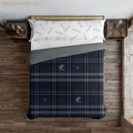 Սկանդինավյան կազմ Հարրի Փոթթեր Ռեյվենքլո Բազմագույն Մուգ կապույտ 175 թել 180 x 220 սմ Մեկտեղանի