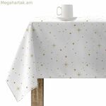 Բծերից պաշտպանող խեժապատ սփռոց Belum Christmas White Golden 250 x 150 սմ
