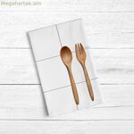 Խոհանոցային սփռոց Belum սպիտակ Սուրբ Ծննդյան բազմագույն 45 x 70 սմ