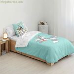 Սկանդինավյան շապիկ Looney Tunes Rebel Bugs Բազմագույն 175 թել 140 x 200 սմ