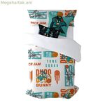 Սկանդինավյան շապիկ Looney Tunes Space Jam բազմագույն 175 թել 180 x 220 սմ