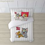 Սկանդինավյան ծածկոց Թոմ և Ջերի Թոմ և Ջերի Հիմնական բազմագույն 175 թել 240 x 220 սմ