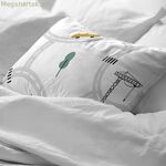 Բարձի պատյան՝ մանկական և բամբակյա, բազմագույն, 45 x 125 սմ