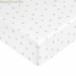 Ներքևի սավան՝ Kids&Cotton Kenai բազմագույն, մեկտեղանոց, 105 x 200 սմ