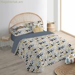 Սկանդինավյան ծածկոց՝ Kids&Cotton Amsterdam բազմագույն, Super King 200 x 200 սմ