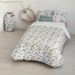 Սկանդինավյան ծածկոց՝ Kids&Cotton Jeddah Small Mint 155 x 220 սմ