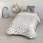 Nordic ծածկոց Kids&Cotton Malu Small Կապույտ-Սպիտակ 180 x 220 սմ