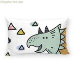 Բարձի պատյան՝ մանկական և բամբակյա, Italo C, սպիտակ, 30 x 50 սմ