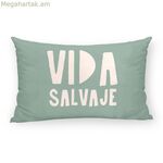 Բարձի պատյան՝ մանկական և բամբակյա, Mael C կանաչ, 30 x 50 սմ