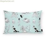 Բարձի պատյան Looney Tunes Looney B&W C բազմագույն Երկնագույն 30 x 50 սմ