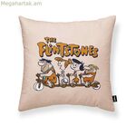 Բարձի պատյան՝ Ֆլինտսթոունների ընտանիք, Ֆլինտսթոուններ B, բազմագույն, 45 x 45 սմ