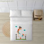 Անկողնային պարագաների հավաքածու Decolores Funambulista բազմագույն