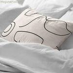 Բարձի պատյան Decolores Liso Burgundy 175 թել 45 x 125 սմ