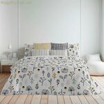 Սկանդինավյան ծածկոց Decolores Santorini բազմագույն 175 թել 240 x 220 սմ