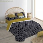 Սկանդինավյան ծածկոց Decolores Toulouse Multicolour 175 թել 260 x 240 սմ