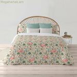 Սկանդինավյան ծածկոց՝ Decolores Amira Multicolour 175 թել 260 x 240 սմ, նեղ վզիկ