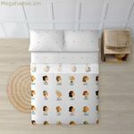 Կանացի անկողնային հավաքածու Decolores բազմագույն