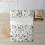 Անկողնային պարագաների հավաքածու Decolores Santorini բազմագույն