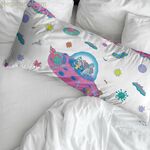 Բարձի պատյան Rick and Morty Universe բազմագույն 175 թել 50 x 80 սմ 45 x 110 սմ 100% բամբակ