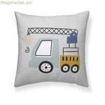 Բարձի պատյան Kids&Cotton Brail A սպիտակ 50 x 50 սմ բամբակյա