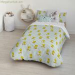 Սկանդինավյան ծածկոց Piolín Tweety Vichy Multicolour 175 թել 155 x 220 սմ